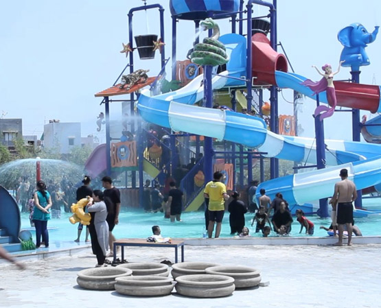 Water Park Only For Couples and Family